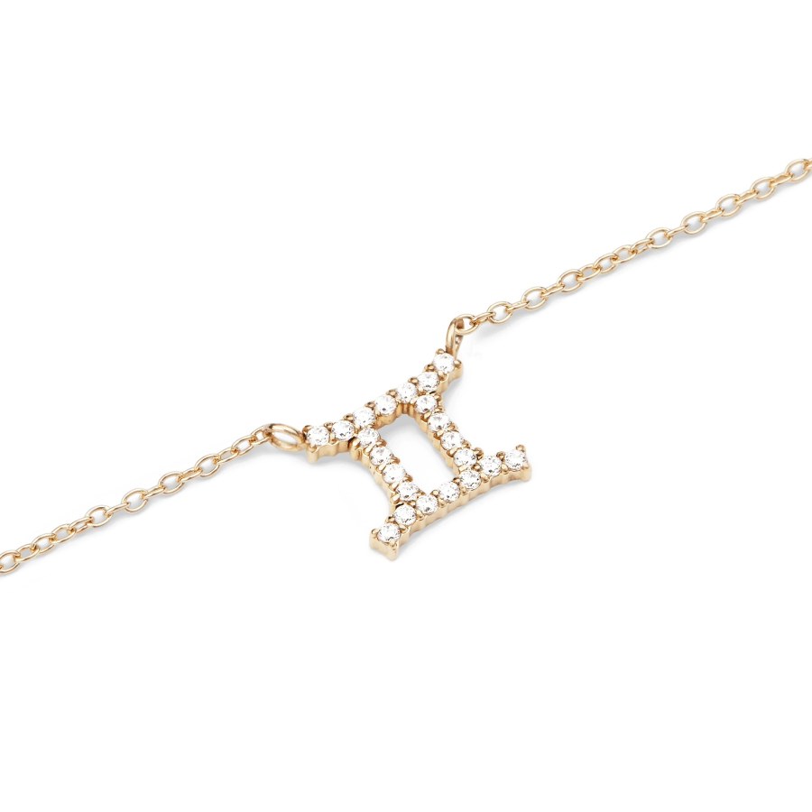 Daniel Wellington Nadčasový pozlacený náhrdelník znamení Blíženci Crystal Zodiac DW00400921 Daniel Wellington Nadčasový pozlacený náhrdelník znamení Blíženci Crystal Zodiac DW00400921 - Náhrdelníky