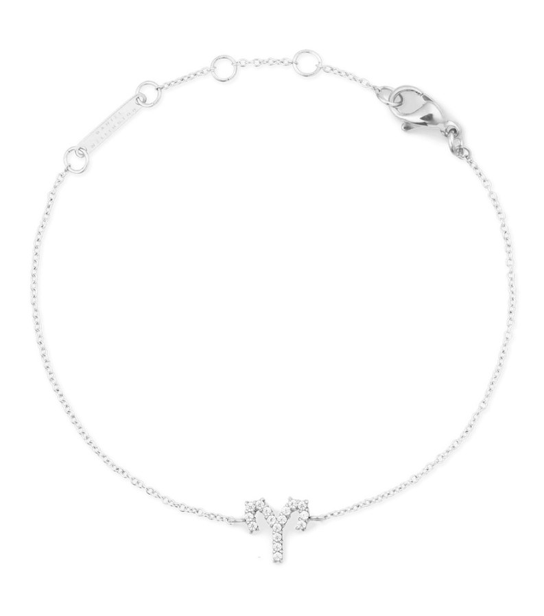Daniel Wellington Ocelový řetízkový náramek znamení Beran Crystal Zodiac DW00400931 - Náramky Řetízkové náramky