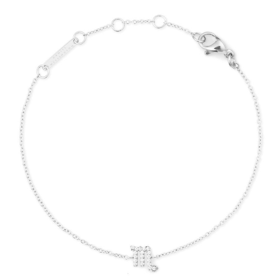 Daniel Wellington Ocelový řetízkový náramek znamení Štír Crystal Zodiac DW00400938 Daniel Wellington Ocelový řetízkový náramek znamení Štír Crystal Zodiac DW00400938 - Náramky Řetízkové náramky