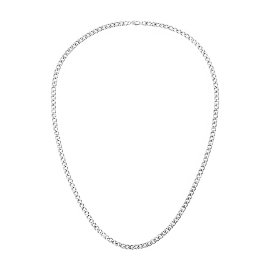 Daniel Wellington Ocelový unisex náhrdelník Ellipse DW00402101 45 cm