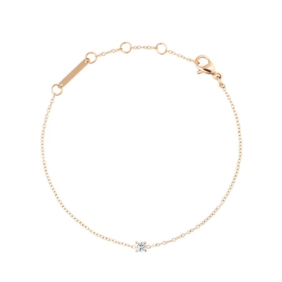 Daniel Wellington Pozlacený náramek s&nbsp;kubickými zirkony Mirelle DW00401962 - Náramky Řetízkové náramky