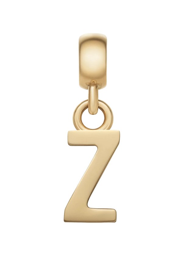 Daniel Wellington Pozlacený přívěsek písmeno "Z" Charms DW00400509 Daniel Wellington Pozlacený přívěsek písmeno "Z" Charms DW00400509 - Přívěsky a korálky
