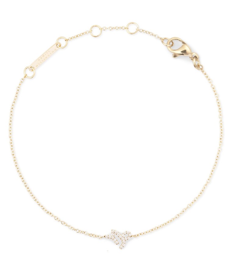 Daniel Wellington Pozlacený řetízkový náramek znamení Kozoroh Crystal Zodiac DW00400916 Daniel Wellington Pozlacený řetízkový náramek znamení Kozoroh Crystal Zodiac DW00400916 - Náramky Řetízkové náramky