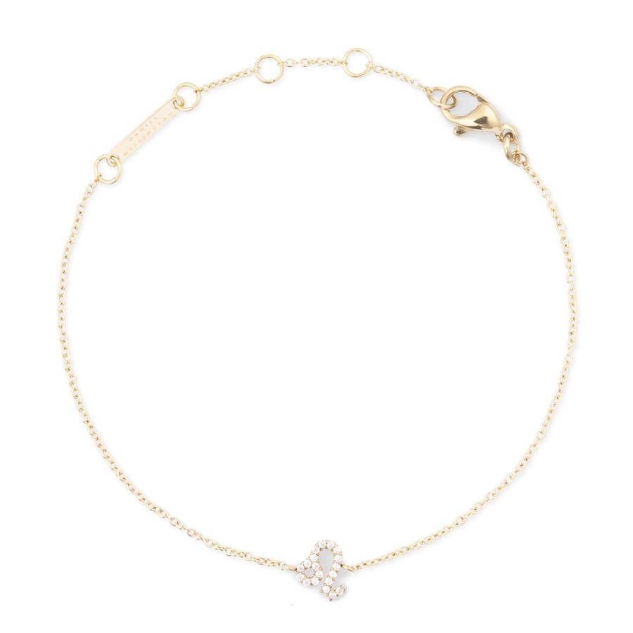 Daniel Wellington Pozlacený řetízkový náramek znamení Lev Crystal Zodiac DW00400911 Daniel Wellington Pozlacený řetízkový náramek znamení Lev Crystal Zodiac DW00400911 - Náramky Řetízkové náramky