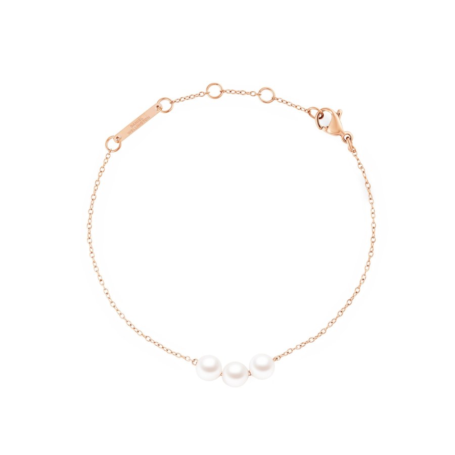 Daniel Wellington Půvabný náramek se Swarovski perlami Pearl Trio DW00402105