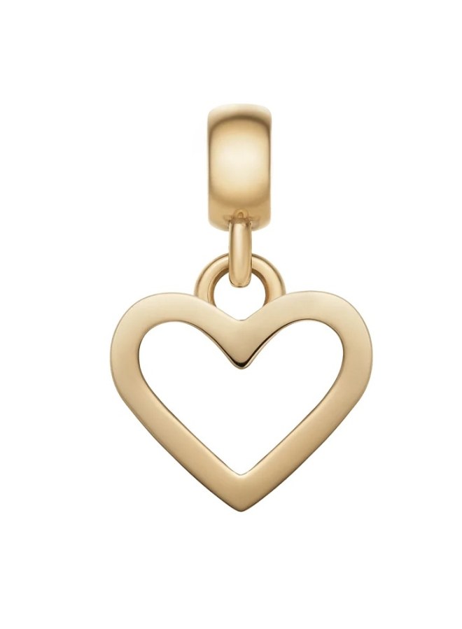 Daniel Wellington Srdíčkový přívěsek z pozlacené oceli Charms DW00400433 Daniel Wellington Srdíčkový přívěsek z pozlacené oceli Charms DW00400433 - Přívěsky Přívěsky na řetízky