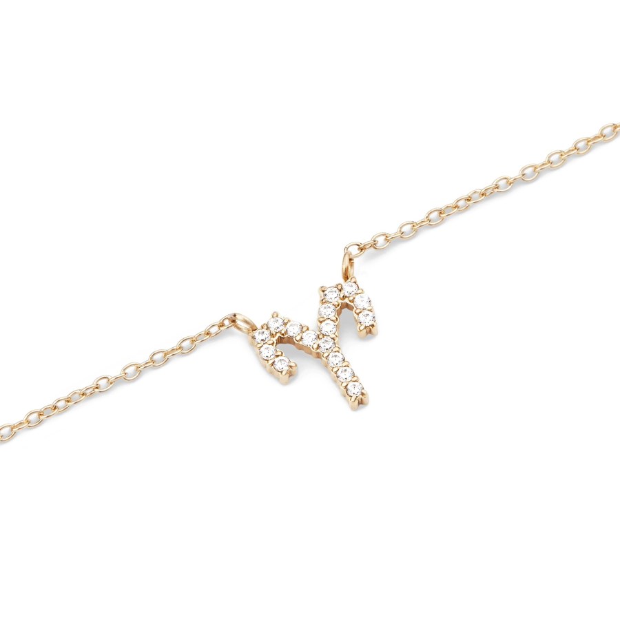 Daniel Wellington Stylový pozlacený náhrdelník znamení Beran Crystal Zodiac DW00400919 Daniel Wellington Stylový pozlacený náhrdelník znamení Beran Crystal Zodiac DW00400919 - Náhrdelníky