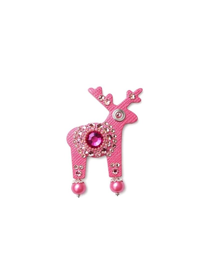 Deers Jelení mini brož Miss Pinkie