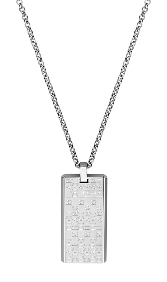 Dici Milano Ocelový náhrdelník pro muže DCNL50160100 - Náhrdelníky