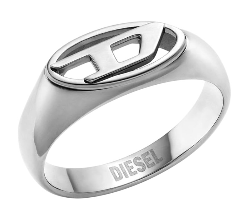 Diesel Fashion dámský prsten s&nbsp;logem DX1587040 59 mm - Prsteny Prsteny bez kamínku