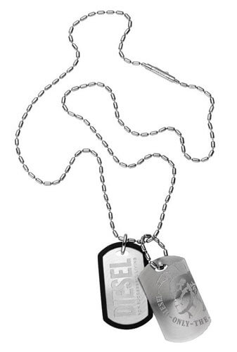 Diesel Pánský náhrdelník se známkami DX0011040 - Náhrdelníky