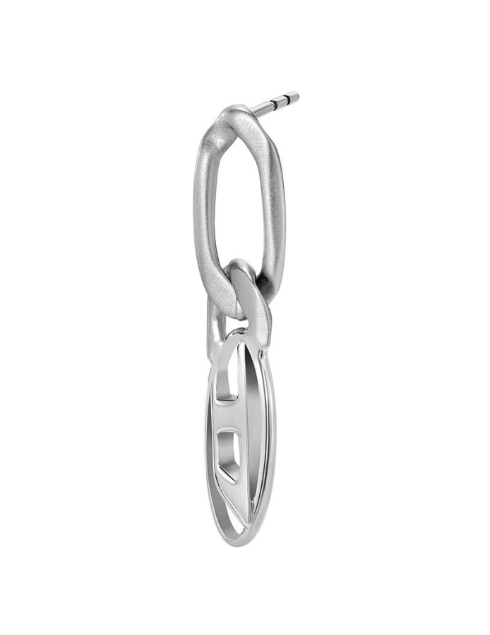 Diesel Fashion visací single náušnice s logem DX1598040 Diesel Fashion visací single náušnice s logem DX1598040 - Náušnice Asymetrické náušnice