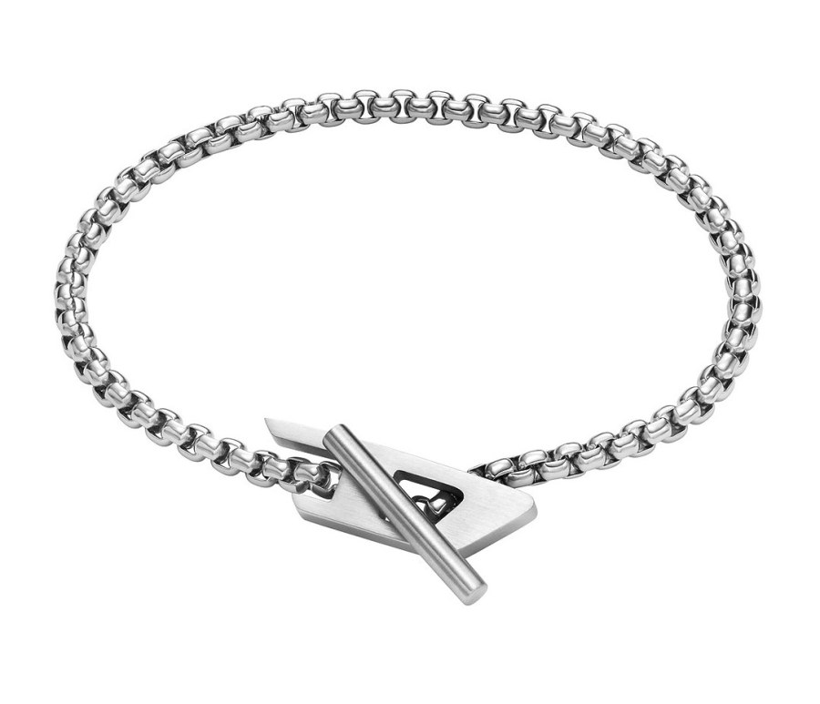 Diesel Slušivý unisex náramek z oceli DX1476040 Diesel Slušivý unisex náramek z oceli DX1476040 - Náramky Řetízkové náramky