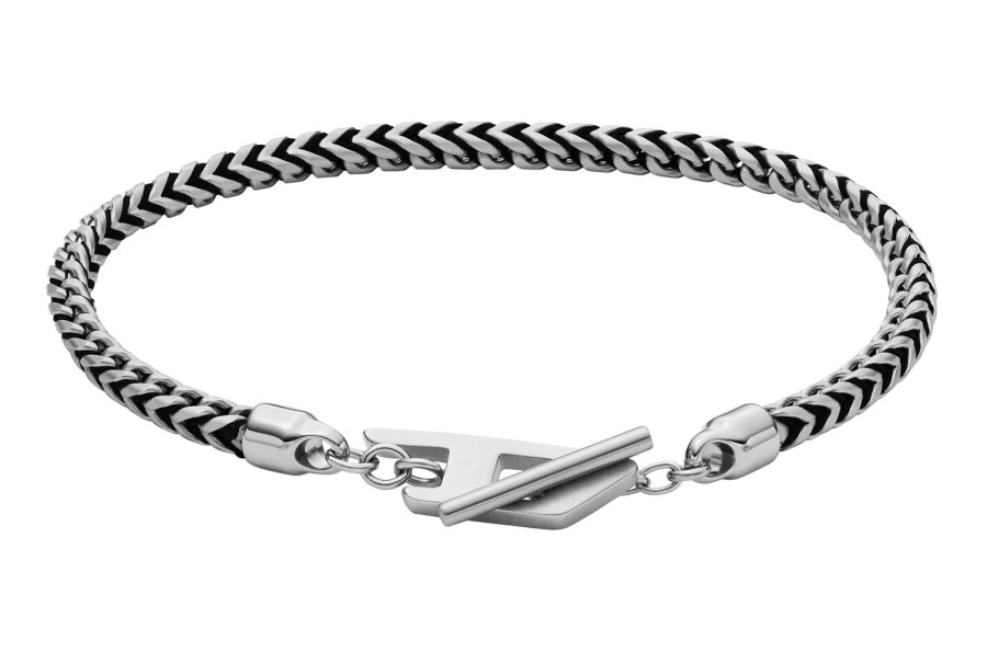 Diesel Stylový ocelový unisex náramek DX1551040 Diesel Stylový ocelový unisex náramek DX1551040 - Náramky Řetízkové náramky