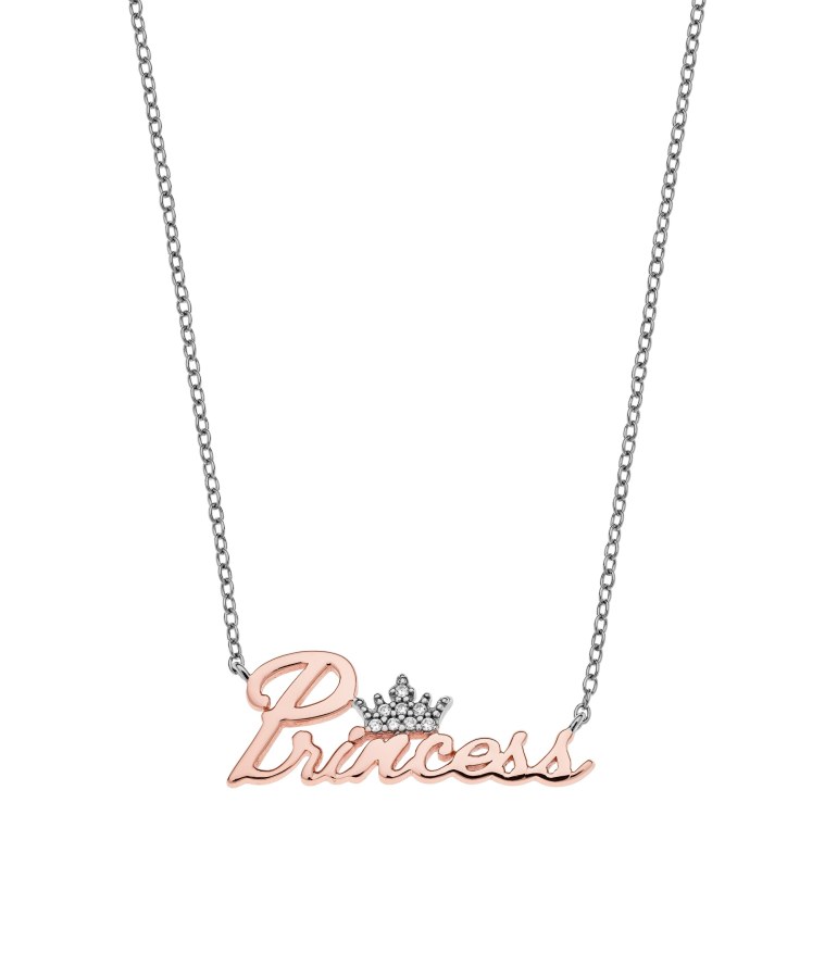Disney Bicolor stříbrný náhrdelník Princess NS00038TZWL-157.CS - Náhrdelníky