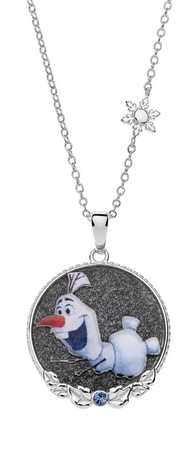 Disney Hravý dívčí náhrdelník Olaf Frozen CS00010SRJL-P.CS - Náhrdelníky