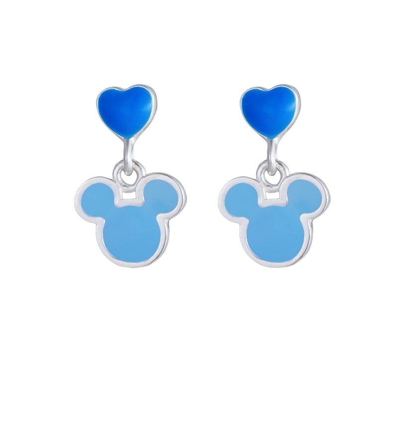 Disney Krásné stříbrné náušnice Mickey Mouse Mini ES00110SL.CS Disney Krásné stříbrné náušnice Mickey Mouse Mini ES00110SL.CS - Náušnice Visací náušnice