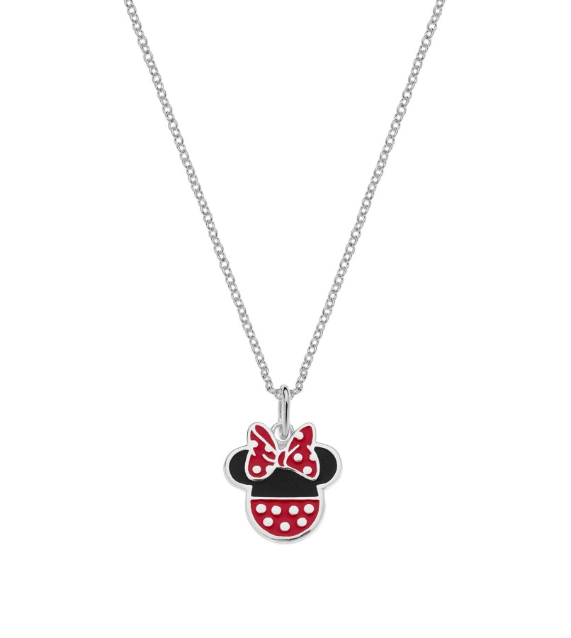 Disney Krásný stříbrný náhrdelník Minnie Mouse NS00028SL-157.CS - Náhrdelníky