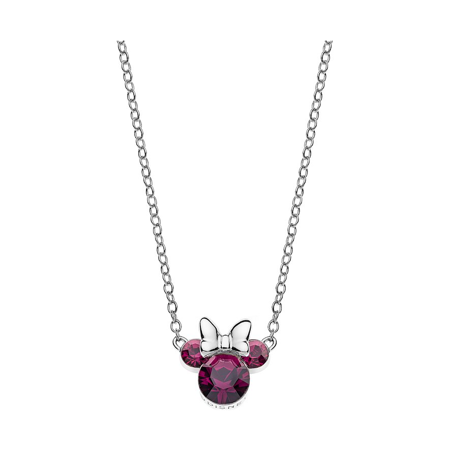 Disney Nádherný stříbrný náhrdelník Minnie Mouse NS00006SFEBL-157 - Náhrdelníky