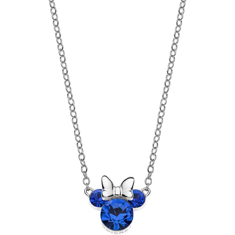 Disney Nádherný stříbrný náhrdelník Minnie Mouse NS00006SSEPL-157 - Náhrdelníky