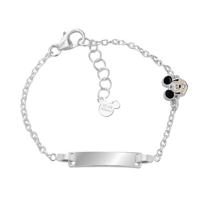 Disney Něžný stříbrný náramek Mickey Mouse BS00097SL-47.CS Disney Něžný stříbrný náramek Mickey Mouse BS00097SL-47.CS - Náramky Náramky se symboly