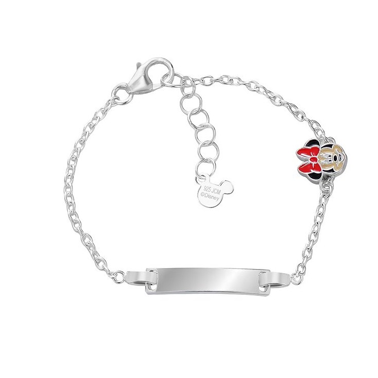 Disney Něžný stříbrný náramek Minnie Mouse BS00096SL-47.CS Disney Něžný stříbrný náramek Minnie Mouse BS00096SL-47.CS - Náramky Náramky se symboly