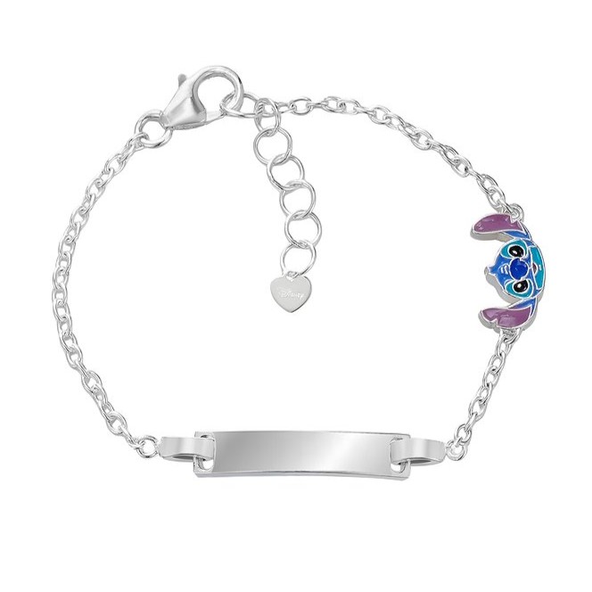 Disney Něžný stříbrný náramek Stitch BS00099SL-47.CS Disney Něžný stříbrný náramek Stitch BS00099SL-47.CS - Náramky Náramky se symboly