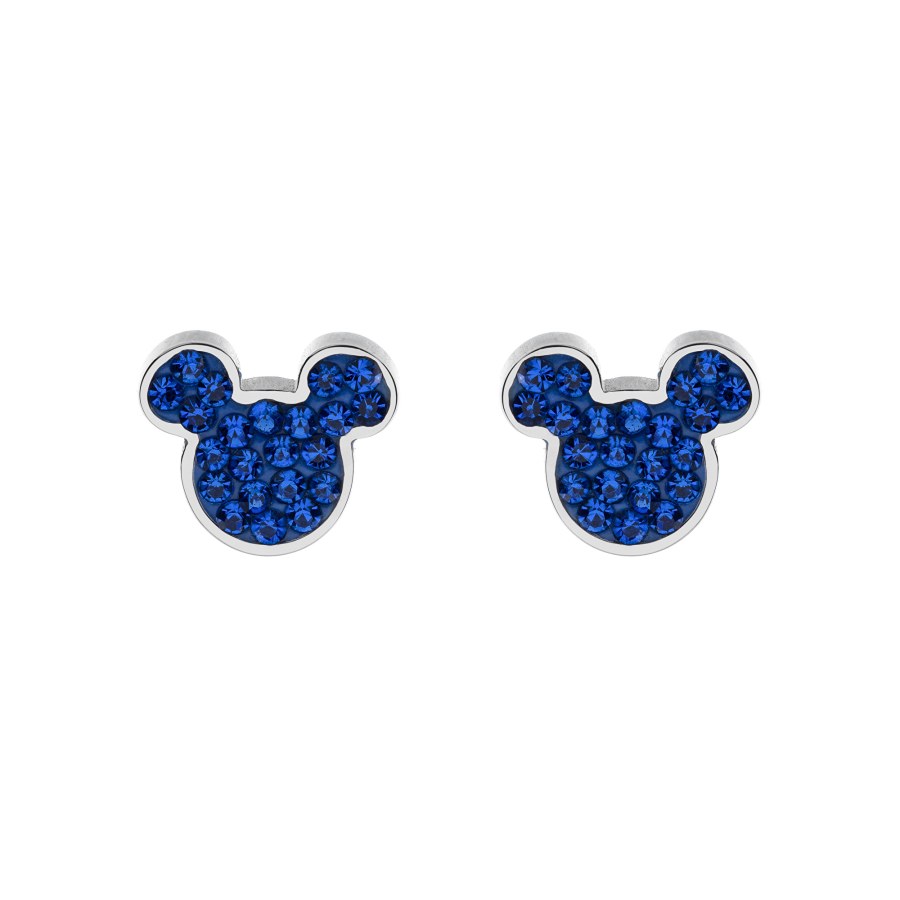 Disney Půvabné ocelové pecky se zirkony Mickey Mouse E600178RBL-B.CS Disney Půvabné ocelové pecky se zirkony Mickey Mouse E600178RBL-B.CS - Náušnice Pecky