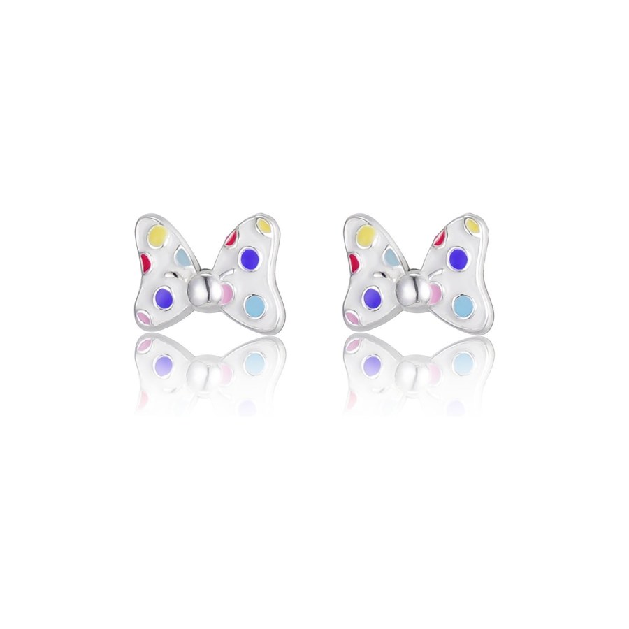 Disney Půvabné stříbrné náušnice Minnie Mašlička Mini ES00107SL.CS Disney Půvabné stříbrné náušnice Minnie Mašlička Mini ES00107SL.CS - Náušnice Pecky