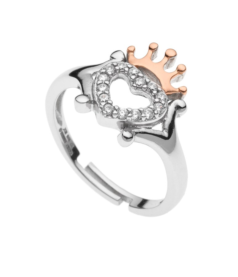 Disney Půvabný stříbrný prsten Princess CS00005SMPL-P.CS - Prsteny Otevřené prsteny