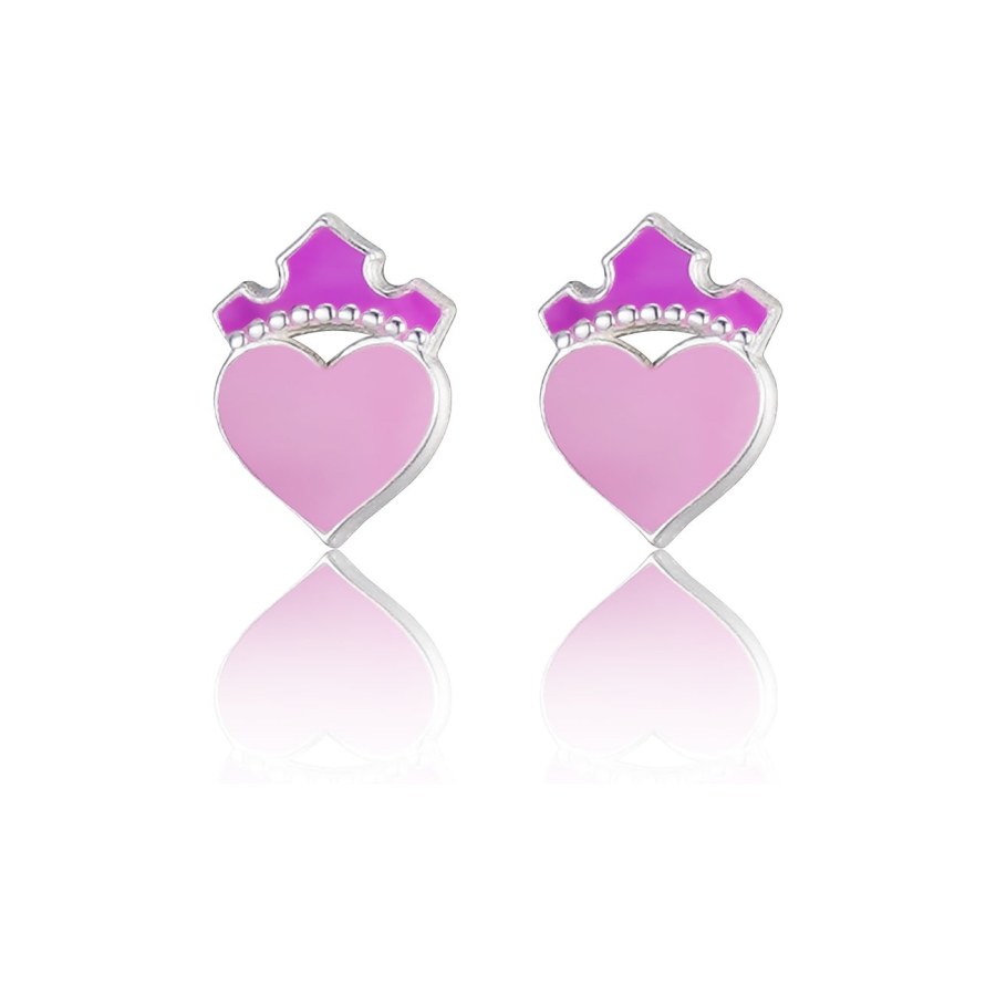 Disney Slušivé stříbrné náušnice Šípková Růženka Mini ES00106SL.CS Disney Slušivé stříbrné náušnice Šípková Růženka Mini ES00106SL.CS - Náušnice Pecky