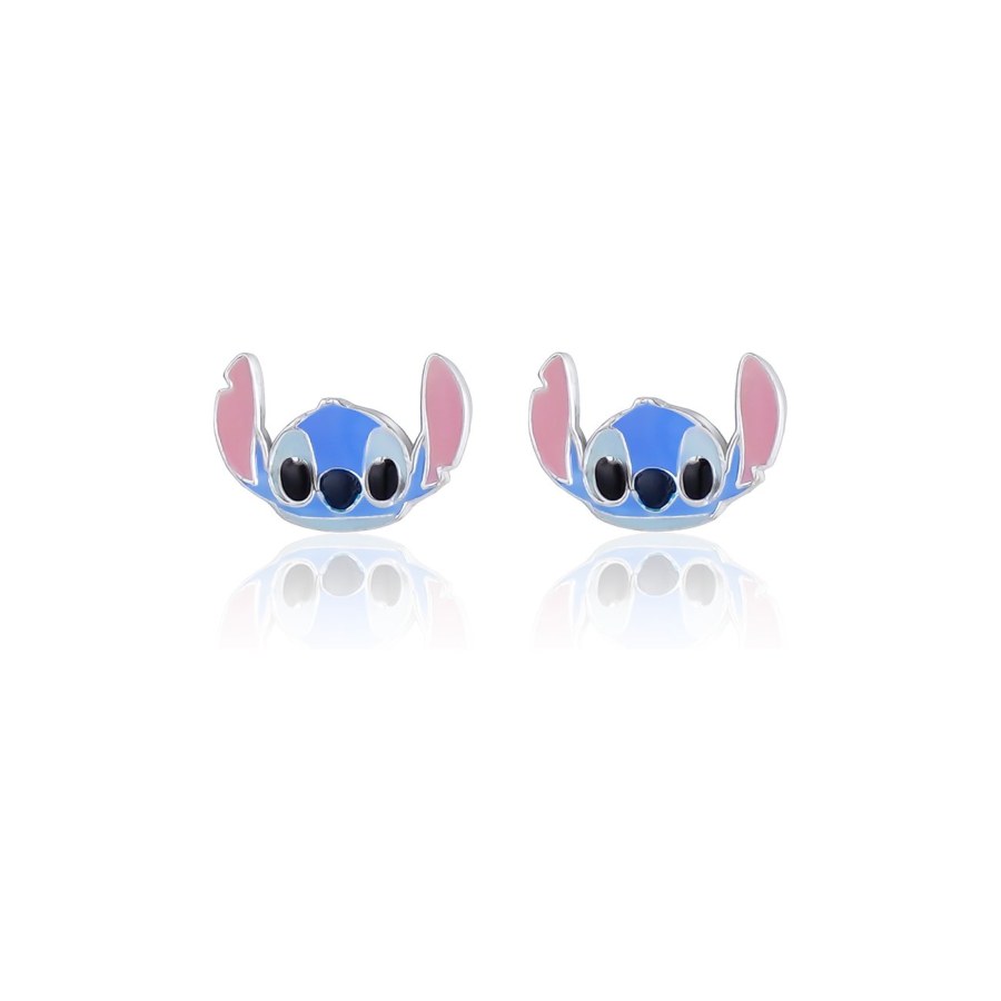 Disney Slušivé stříbrné náušnice Stitch Mini ES00101SL.CS Disney Slušivé stříbrné náušnice Stitch Mini ES00101SL.CS - Náušnice Pecky