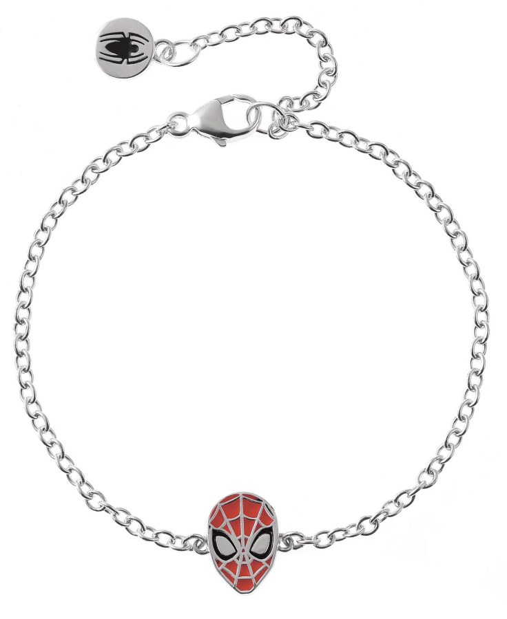 Disney Stříbrný řetízkový náramek Spider Man Marvel BS00066RL-55-CS - Náramky Náramky se symboly