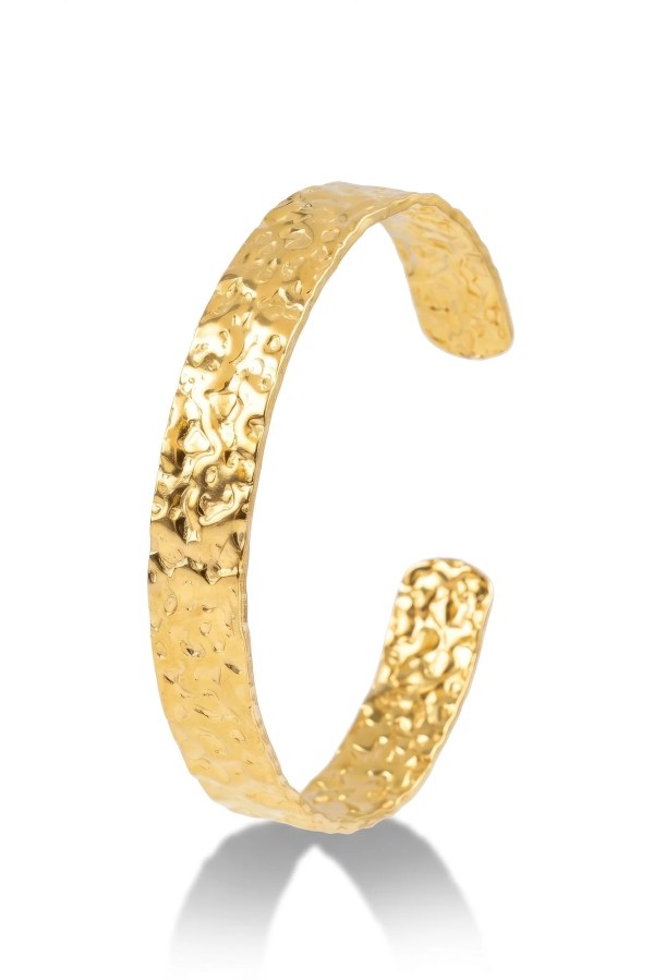 Emily Westwood Dámský pevný náramek z&nbsp;pozlacené oceli Mila EWB250413G - Náramky Pevné náramky