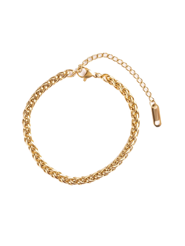 Emily Westwood Elegantní náramek z pozlacené oceli EWB250250G Emily Westwood Elegantní náramek z pozlacené oceli EWB250250G - Náramky Řetízkové náramky