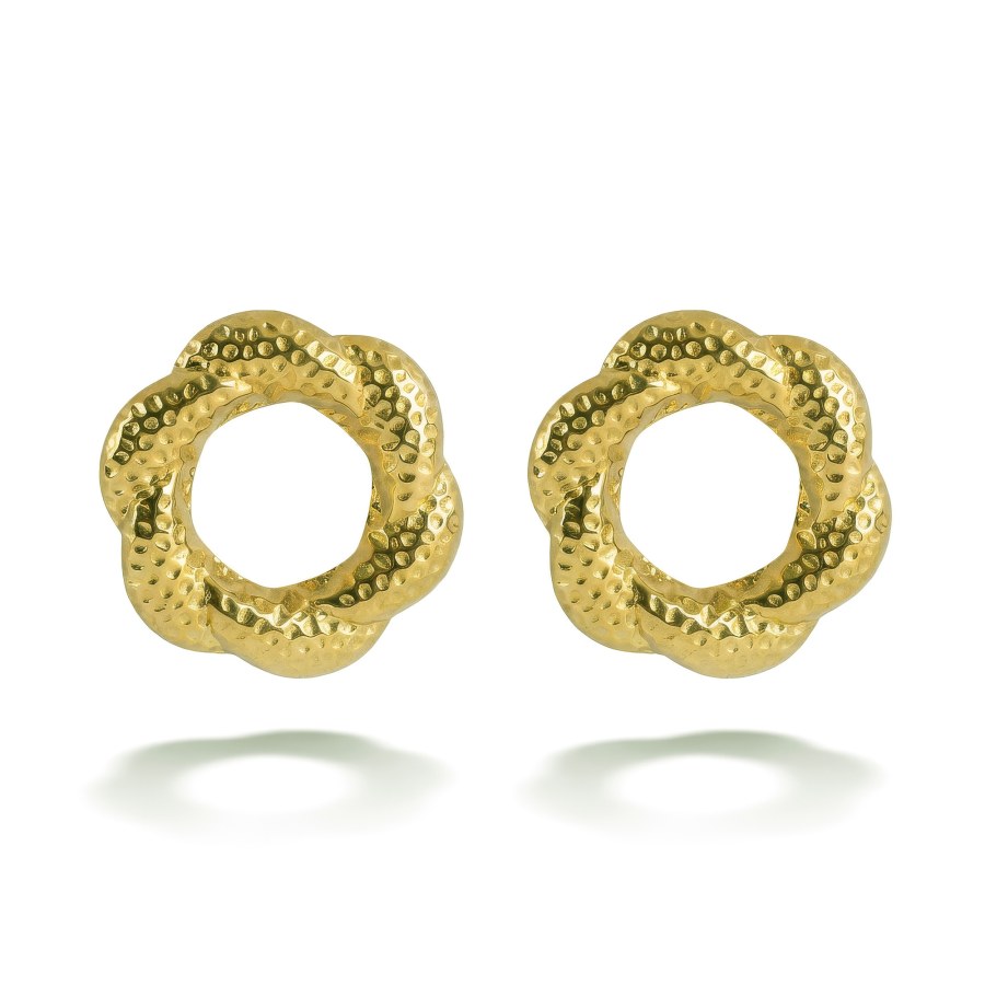 Emily Westwood Originální pozlacené náušnice Westique EWE260784G - Náušnice Pecky