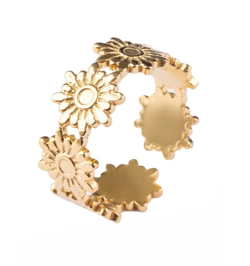 Emily Westwood Pozlacený otevřený prsten Nirelyn EWR250280G - Prsteny Otevřené prsteny