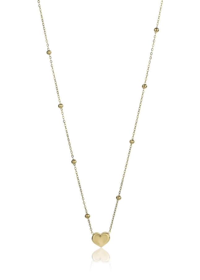 Emily Westwood Něžný pozlacený náhrdelník pro ženy Srdce Kate EWN24012G - Náhrdelníky