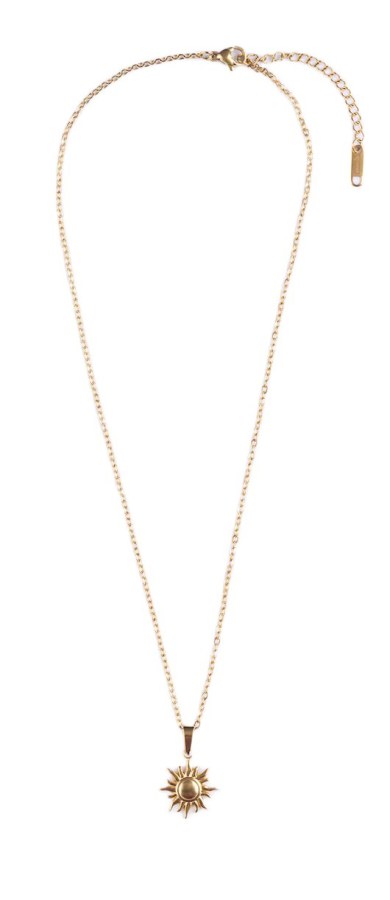 Emily Westwood Slušivý pozlacený náhrdelník Giselith Gold EWN250295G