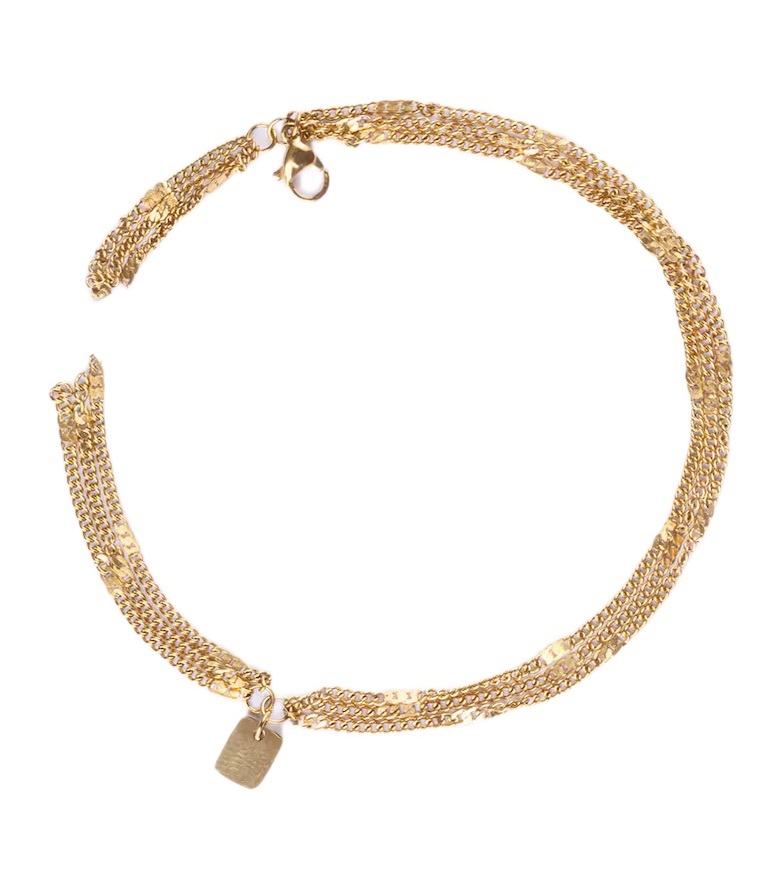 Emily Westwood Trojitý pozlacený náramek Alunara EWB250191G - Náramky Řetízkové náramky