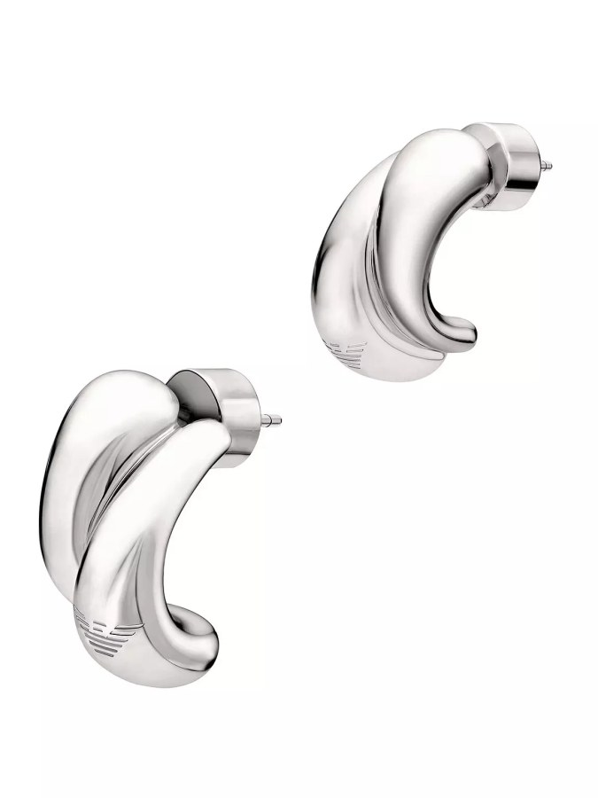 Emporio Armani Designové mosazné náušnice EGS3342040 - Náušnice Bez kamínků