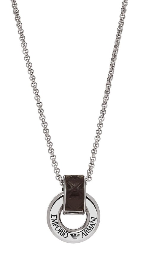 Emporio Armani Fashion ocelový náhrdelník pro muže EGS3134040 Emporio Armani Fashion ocelový náhrdelník pro muže EGS3134040 - Náhrdelníky