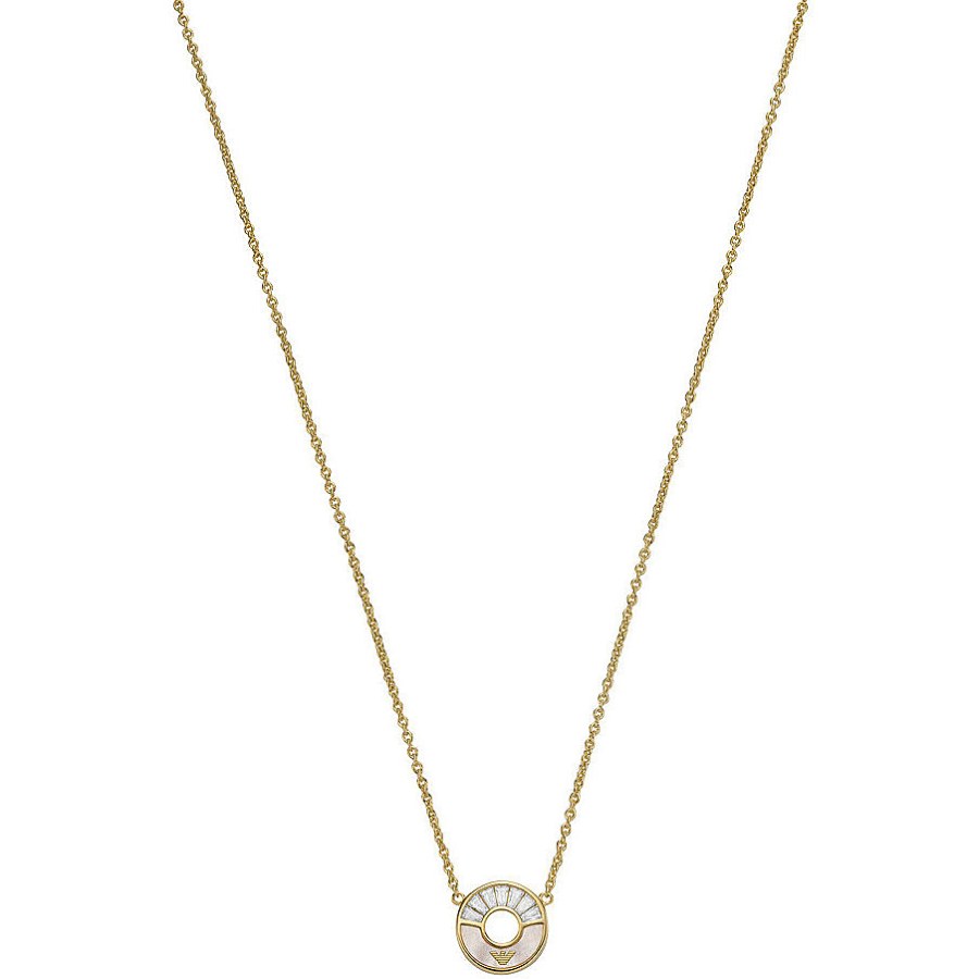 Emporio Armani Luxusní bronzový náhrdelník EG3557710 - Náhrdelníky