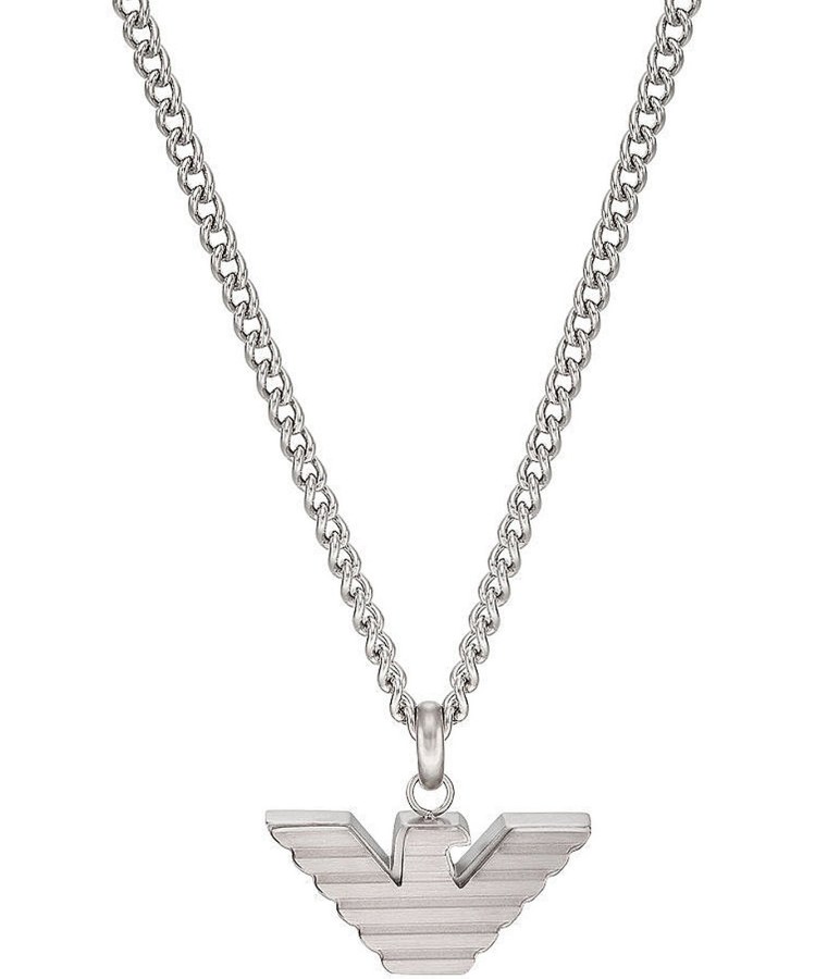 Emporio Armani Moderní ocelový náhrdelník s logem EGS2916040 - Náhrdelníky