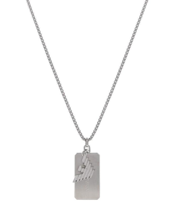 Emporio Armani Pánský náhrdelník z oceli Eagle Logo EGS3167040 Emporio Armani Pánský náhrdelník z oceli Eagle Logo EGS3167040 - Náhrdelníky