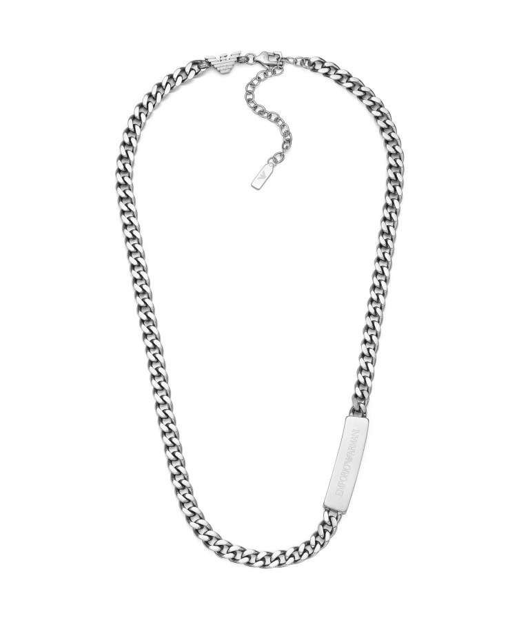 Emporio Armani Pánský ocelový náhrdelník EGS3303040