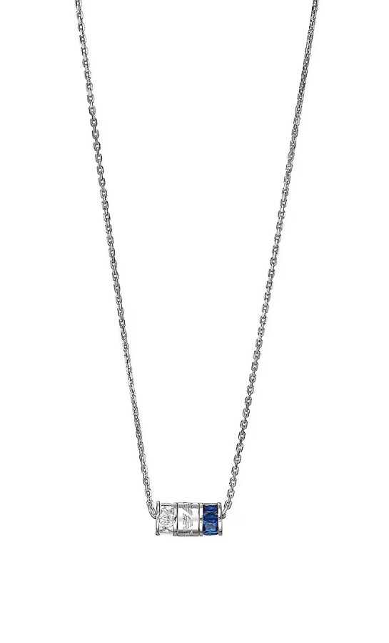 Emporio Armani Nadčasový stříbrný náhrdelník se zirkony EG3578040 - Náhrdelníky