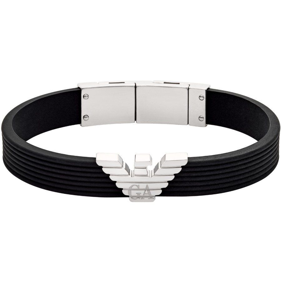 Emporio Armani Stylový pánský náramek Eagle Logo EGS3168040 - Náramky Náramky se symboly