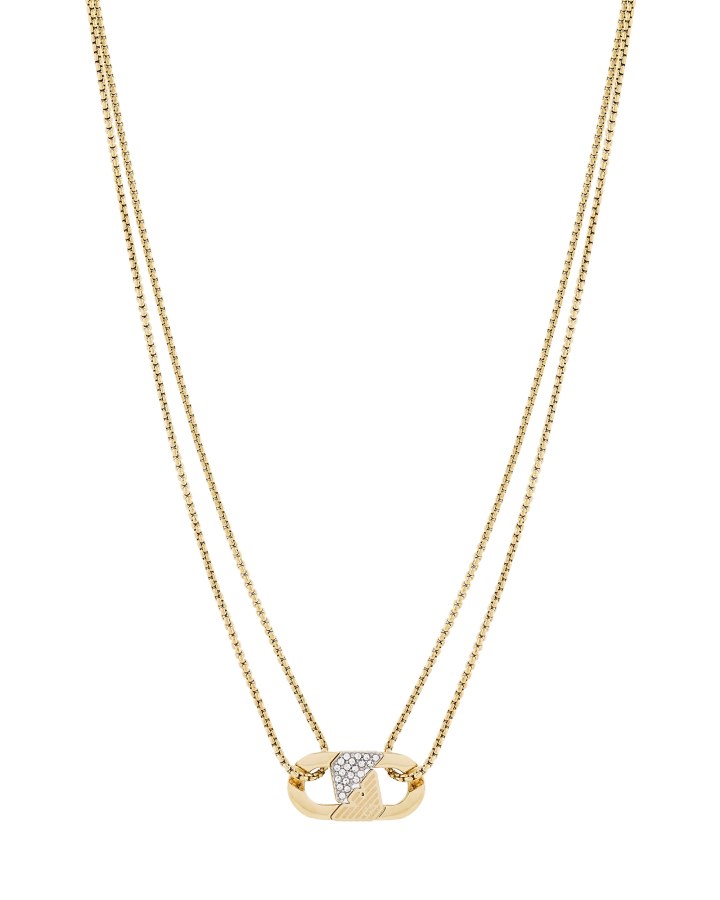 Emporio Armani Výrazný pánský náhrdelník s krystaly EGS3174710 - Náhrdelníky