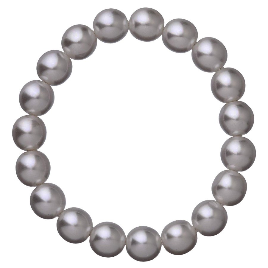 Evolution Group Elegantní perlový náramek 56010.3 grey - Náramky Perlové náramky
